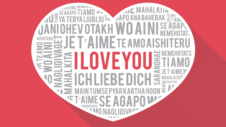 How to Say "I Love You" in 30 Languages